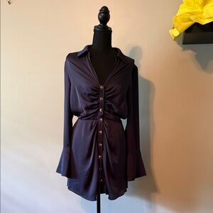 Ramy Brook Midnight Blue Mini Dress